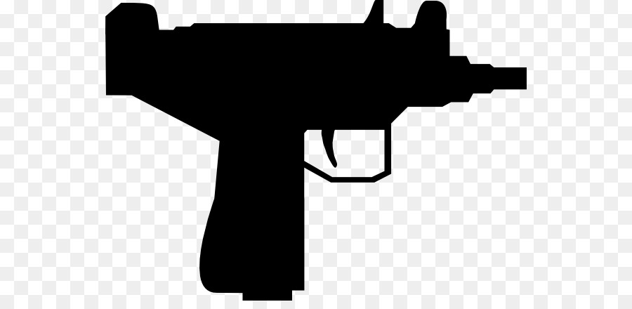 Firearm Silhouette Pistol Clip art - Tattoo Gun Cliparts png download - 600*428 - Free Transparent  png Download.