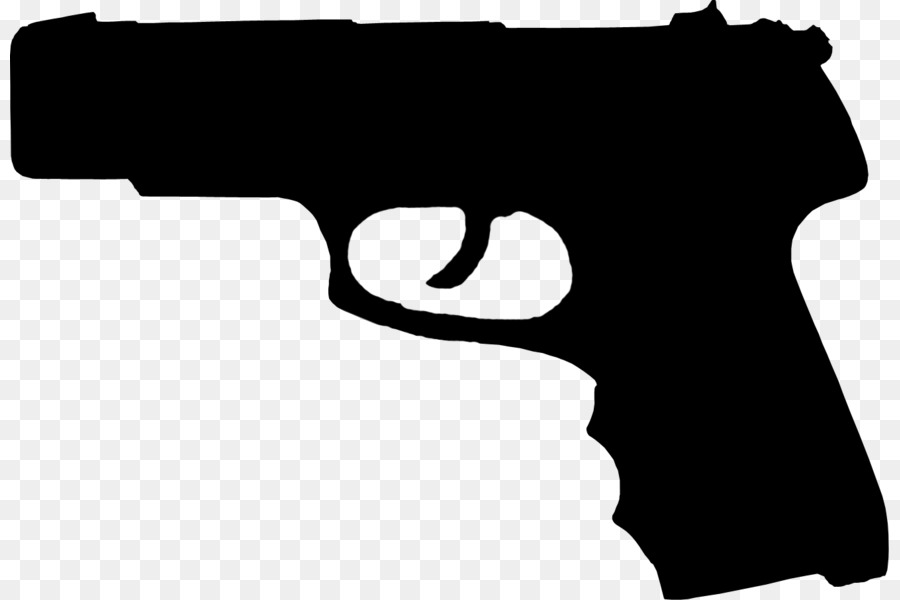 Firearm Pistol Handgun Silhouette - Handgun png download - 879*600 - Free Transparent  png Download.