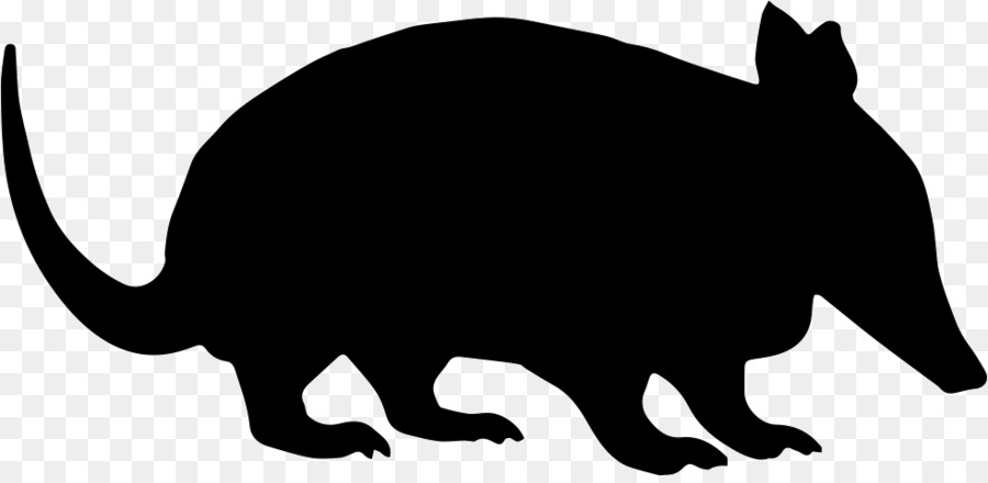 Anteater Armadillo Pit bull Silhouette Bear - Silhouette png download - 982*472 - Free Transparent Anteater png Download.