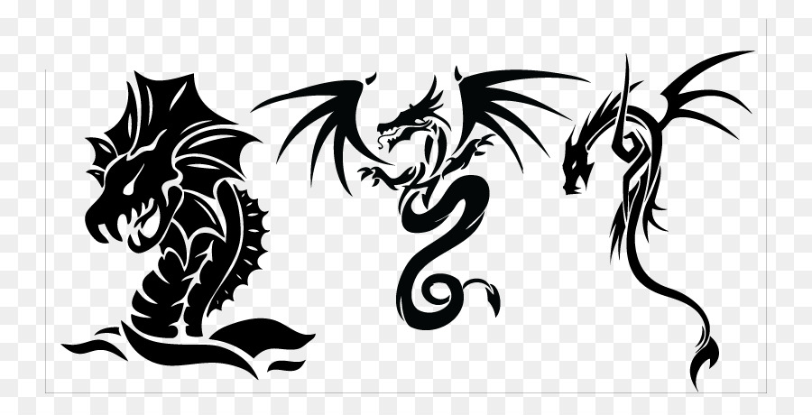 Tattoo Clip Art Clip art - Rune dragon logo png download - 800*450 - Free Transparent Tattoo Clip Art png Download.