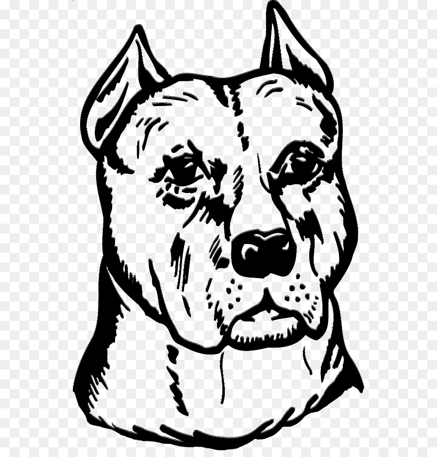 American Pit Bull Terrier Decal Sticker Drawing - pitbull png download - 600*926 - Free Transparent Pit Bull png Download.