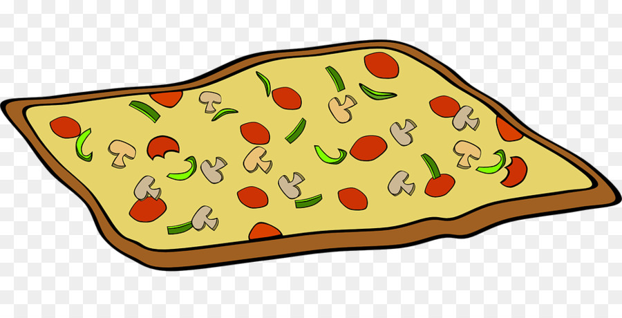 Rectangle Pizza Shape Clip art - pizza png download - 960*480 - Free Transparent Rectangle png Download.