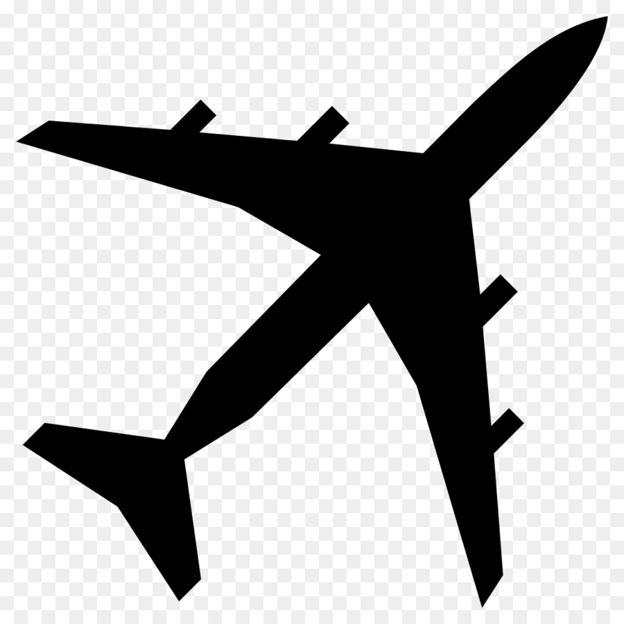 Airplane Silhouette Clip art - Plane png download - 1024*1024 - Free Transparent Airplane png Download.