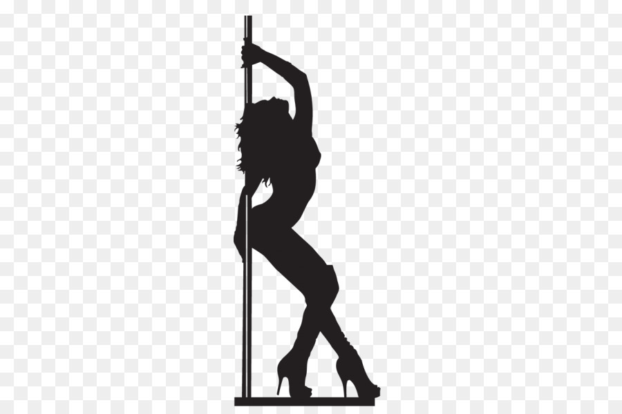 Pole dance Silhouette Clip art - pole png download - 600*600 - Free Transparent Pole Dance png Download.