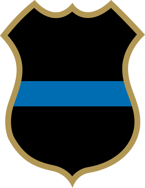 Police Officer Badge Law Enforcement Thin Blue Line Law Enforcement