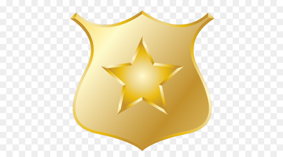 Police officer Badge Sheriff Clip art - Police Badge Outline png download - 564*500 - Free Transparent Police png Download.