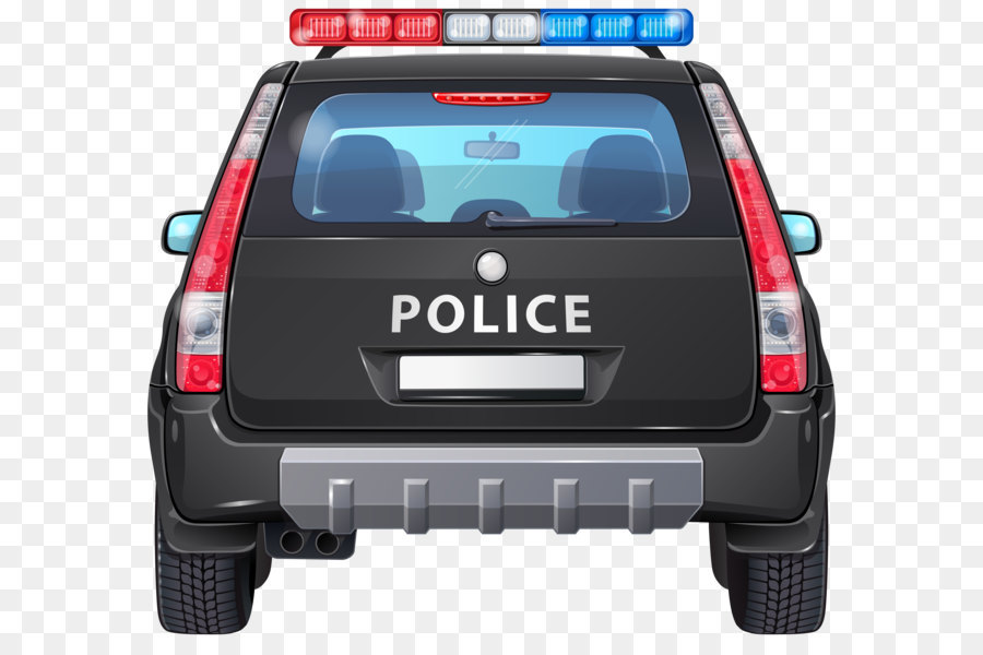 Police car Clip art - Police Car Back PNG Clip Art Image png download - 4080*3684 - Free Transparent Car png Download.