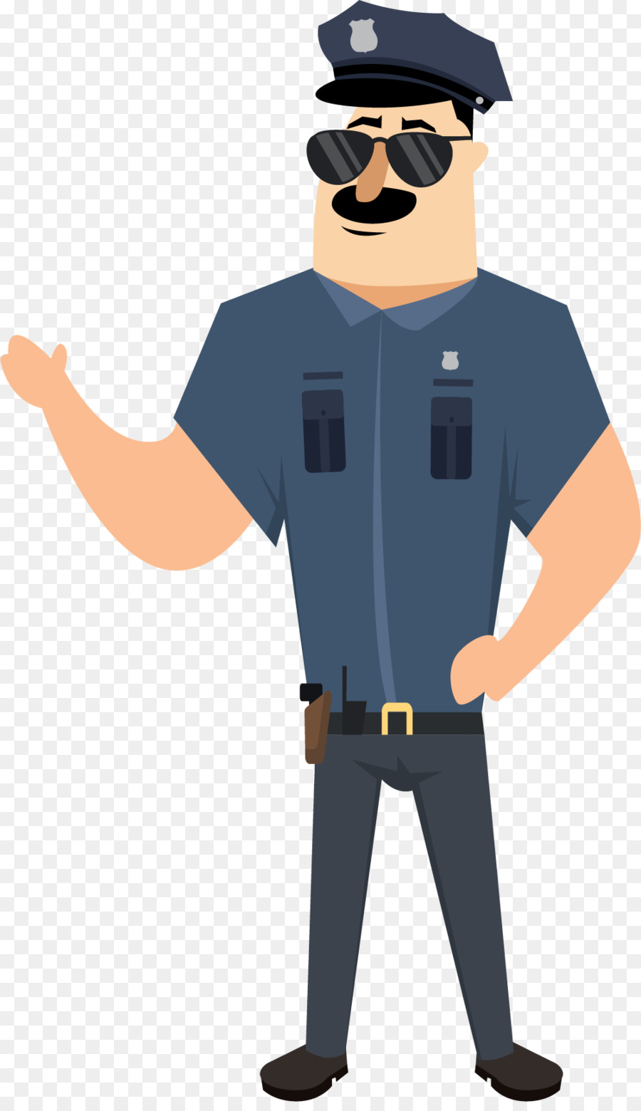 Cartoon Police Illustration - Cartoon cop png download - 1002*1722 - Free Transparent Police png Download.