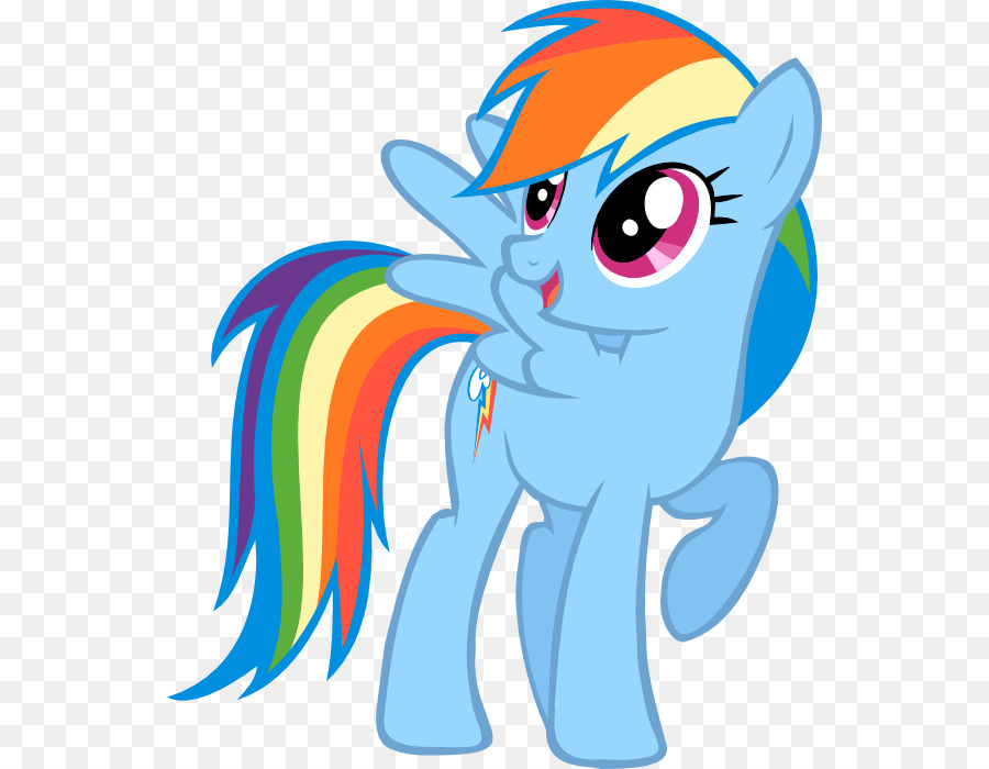 Rainbow Dash Rarity Pinkie Pie Applejack Pony - Rainbow Dash PNG Transparent Image png download - 596*700 - Free Transparent  png Download.