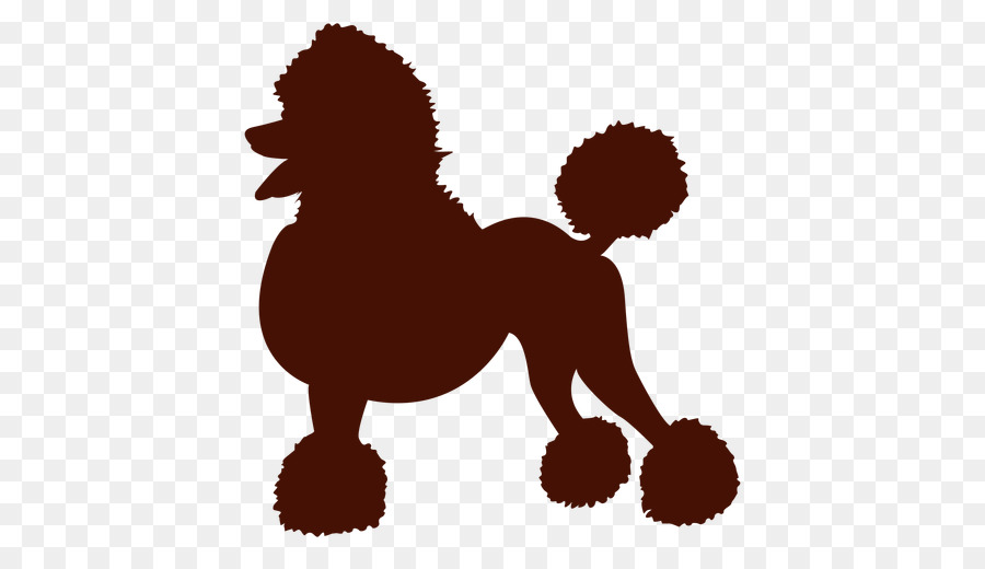 Poodle Pug French Bulldog Clip art - Silhouette png download - 512*512 - Free Transparent Poodle png Download.