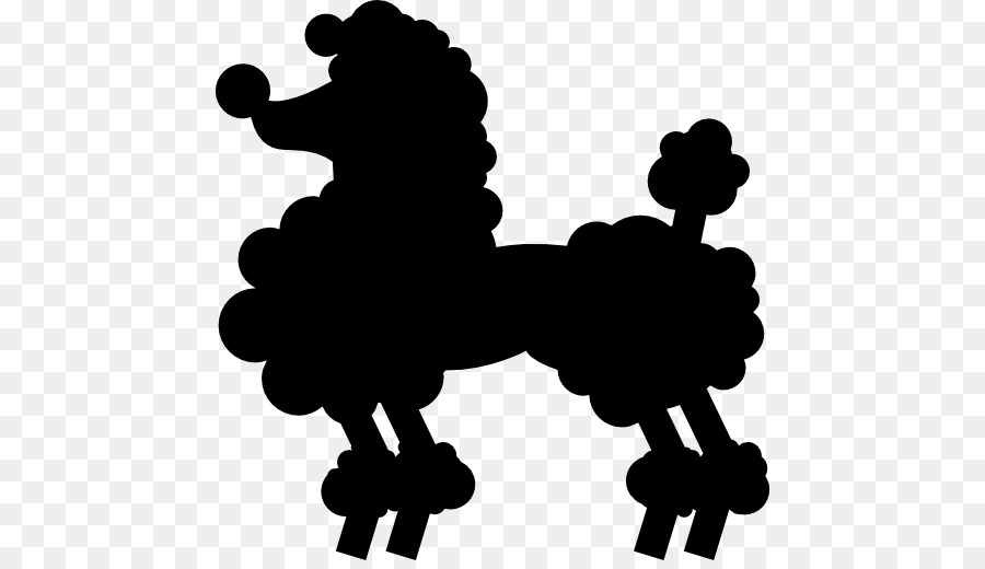 Standard Poodle Silhouette - cute dog png download - 512*512 - Free Transparent Poodle png Download.