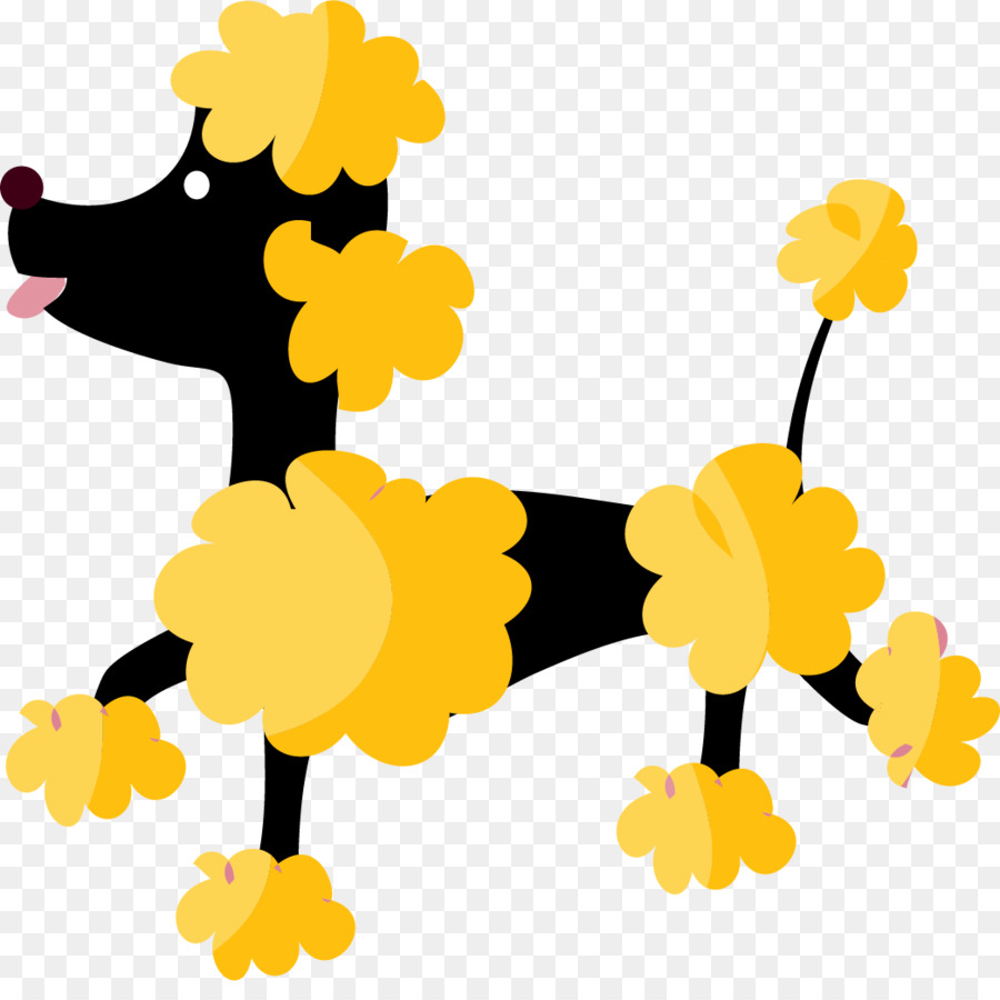 Toy Poodle Puppy Clip art - Vector painted dog png download - 1045*1025 - Free Transparent Poodle png Download.