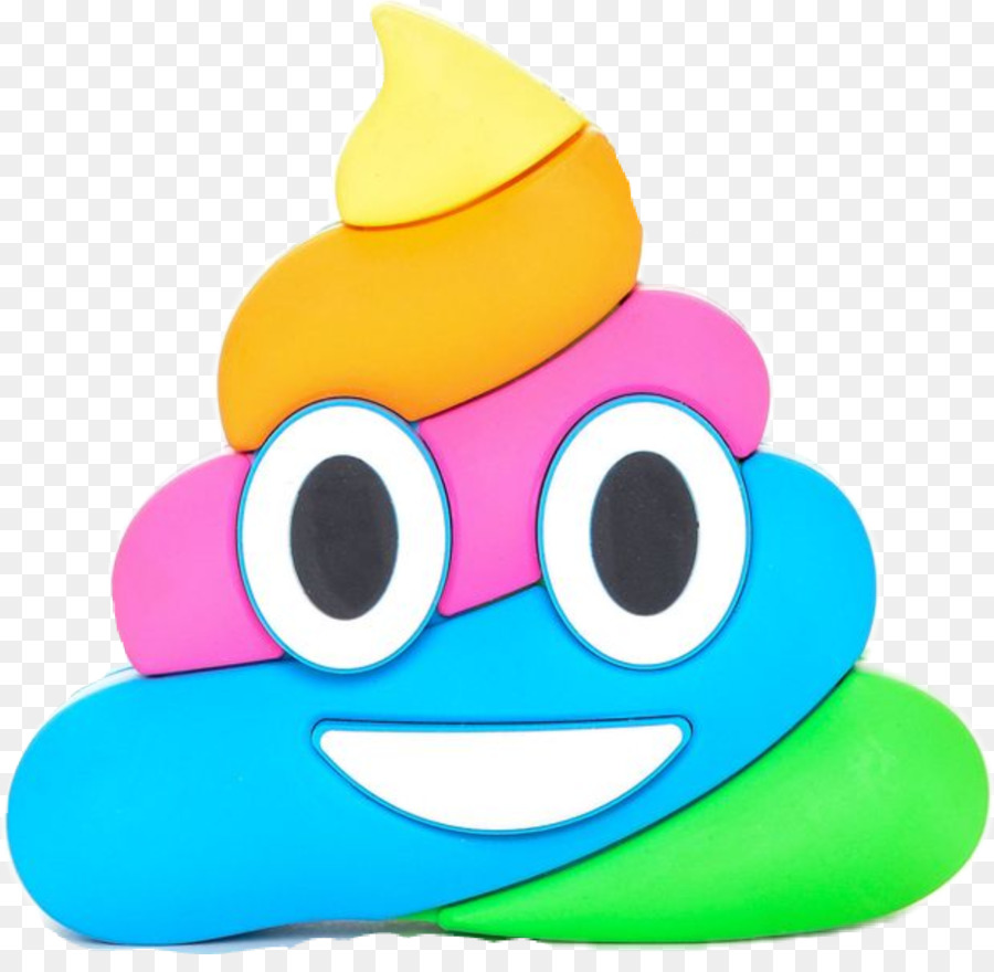 Pile of Poo emoji Feces Rainbow Smile - poop png download - 1218*1169 - Free Transparent Emoji png Download.