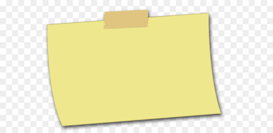 Paper Brand Yellow - Sticky note PNG png download - 984*664 - Free Transparent  png Download.