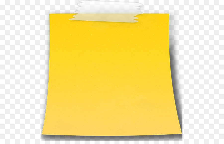Paper Post-it note Adhesive tape Sticker - Yellow sticky notes png download - 567*567 - Free Transparent Paper png Download.