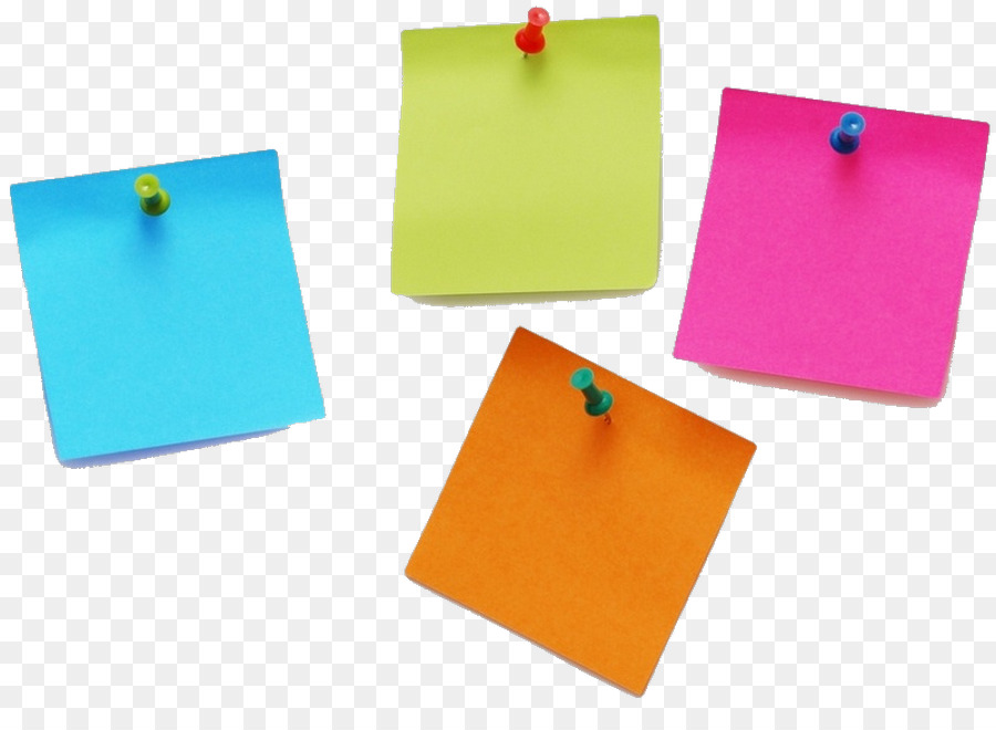 Post-it note Paper Sticker Clip art - sticky notes png download - 900*642 - Free Transparent Postit Note png Download.