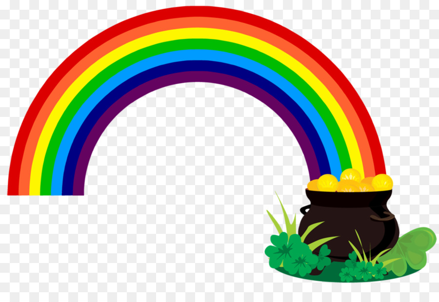Pot of Gold Rainbow Leprechaun Clip art - Pot Of Gold Picture png download - 1000*669 - Free Transparent Gold png Download.