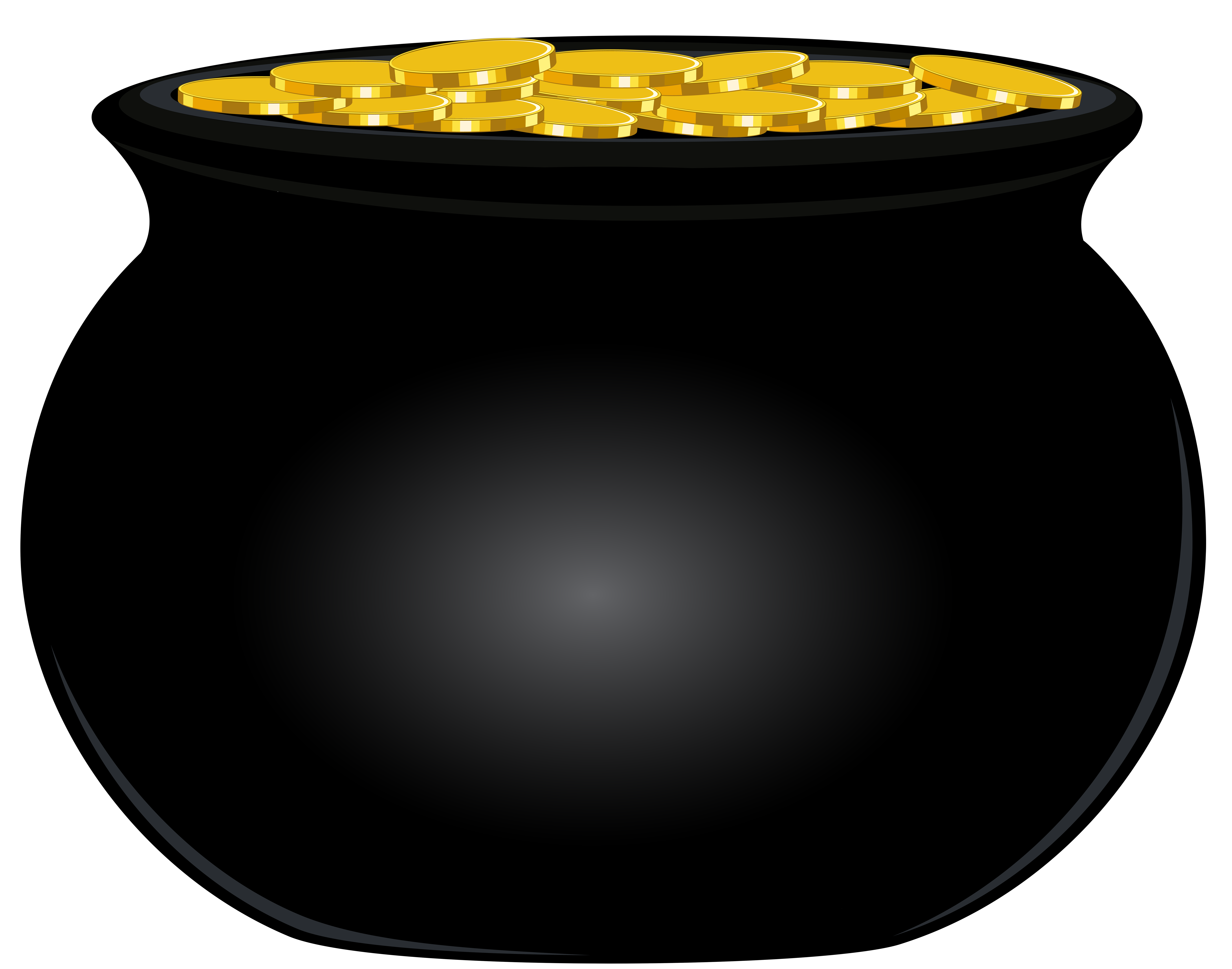Pot Of Gold Transparent Background #1548271 (License: Personal Use) .