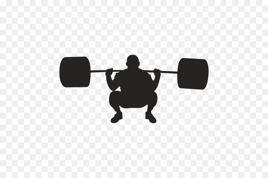 Silhouette Physical fitness Olympic weightlifting Fitness Centre Weight training - Silhouette png download - 600*600 - Free Transparent Silhouette png Download.