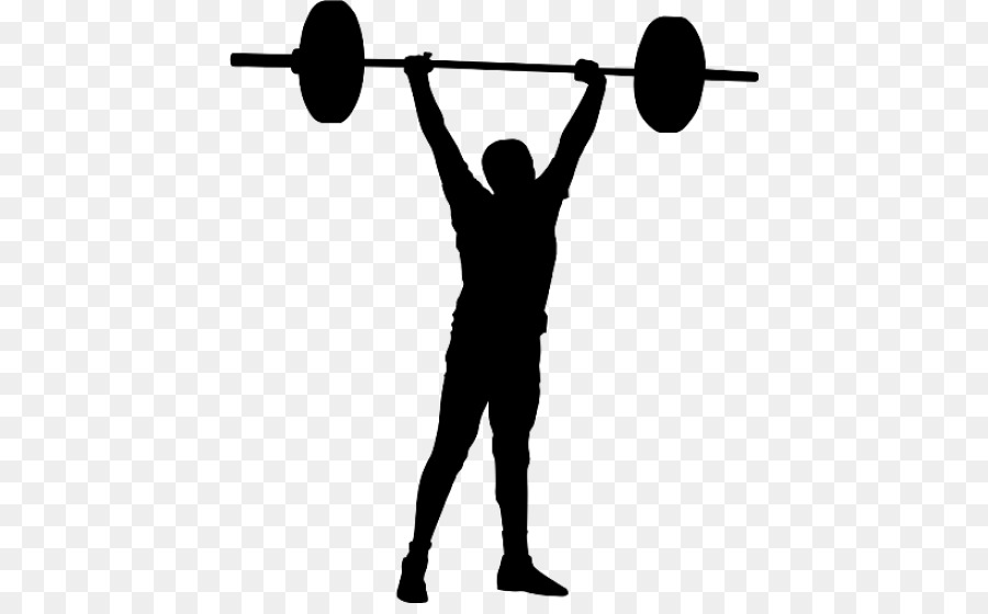 Olympic weightlifting CrossFit Weight training Sticker Sport - Silhouette png download - 550*550 - Free Transparent Olympic Weightlifting png Download.