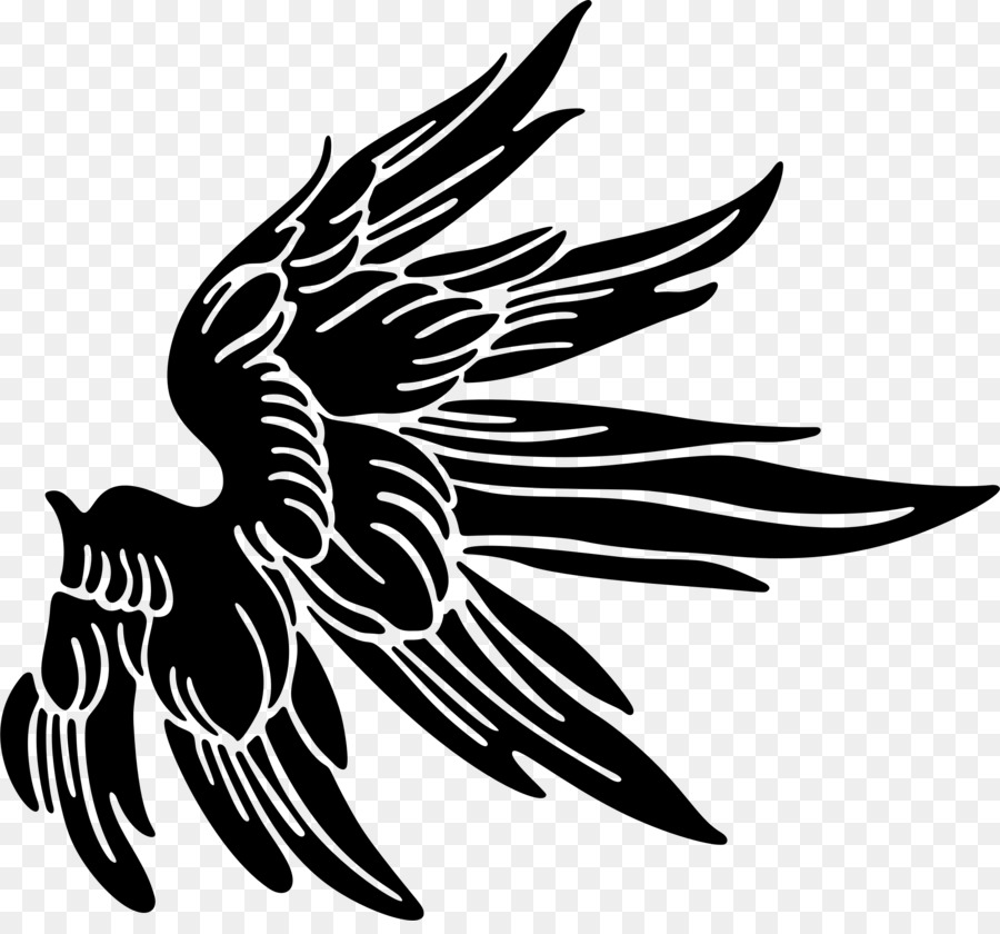 Silhouette Clip art - angel wing png download - 2305*2120 - Free Transparent Silhouette png Download.