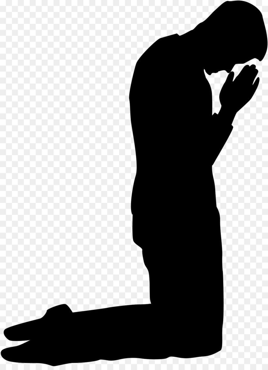 Prayer Kneeling Clip art - praying silhouette png download - 1172*1600 - Free Transparent Prayer png Download.