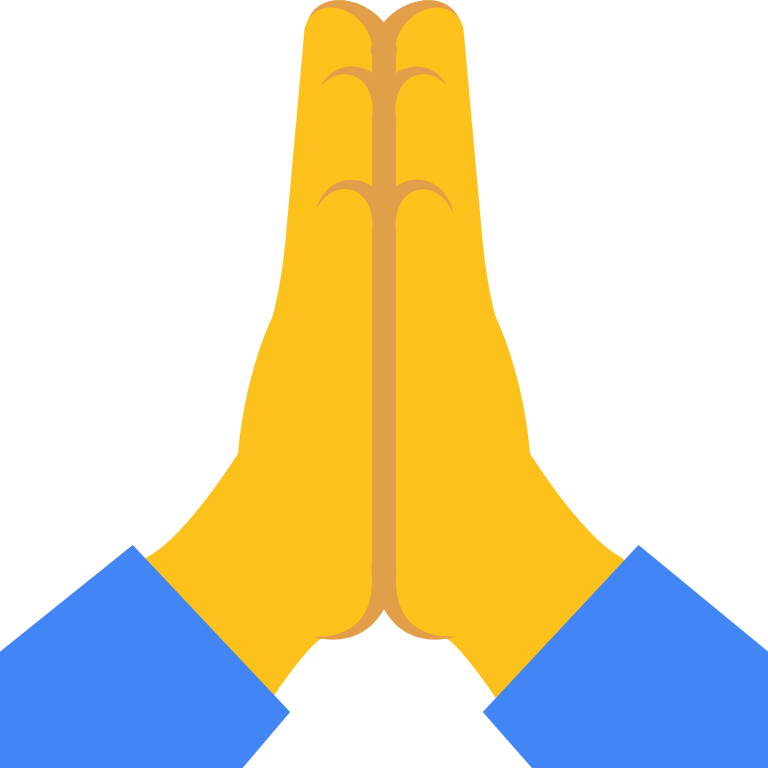 Pray Emoji Praying Hands Png Emoji Free Transparent Png Clipart