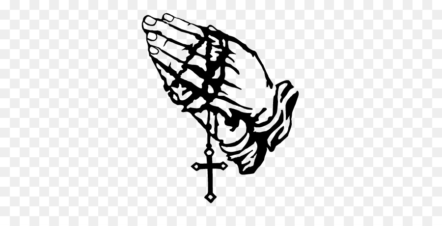 Praying Hands Stencil Prayer Clip art - prayer beads png download - 622*442 - Free Transparent  png Download.