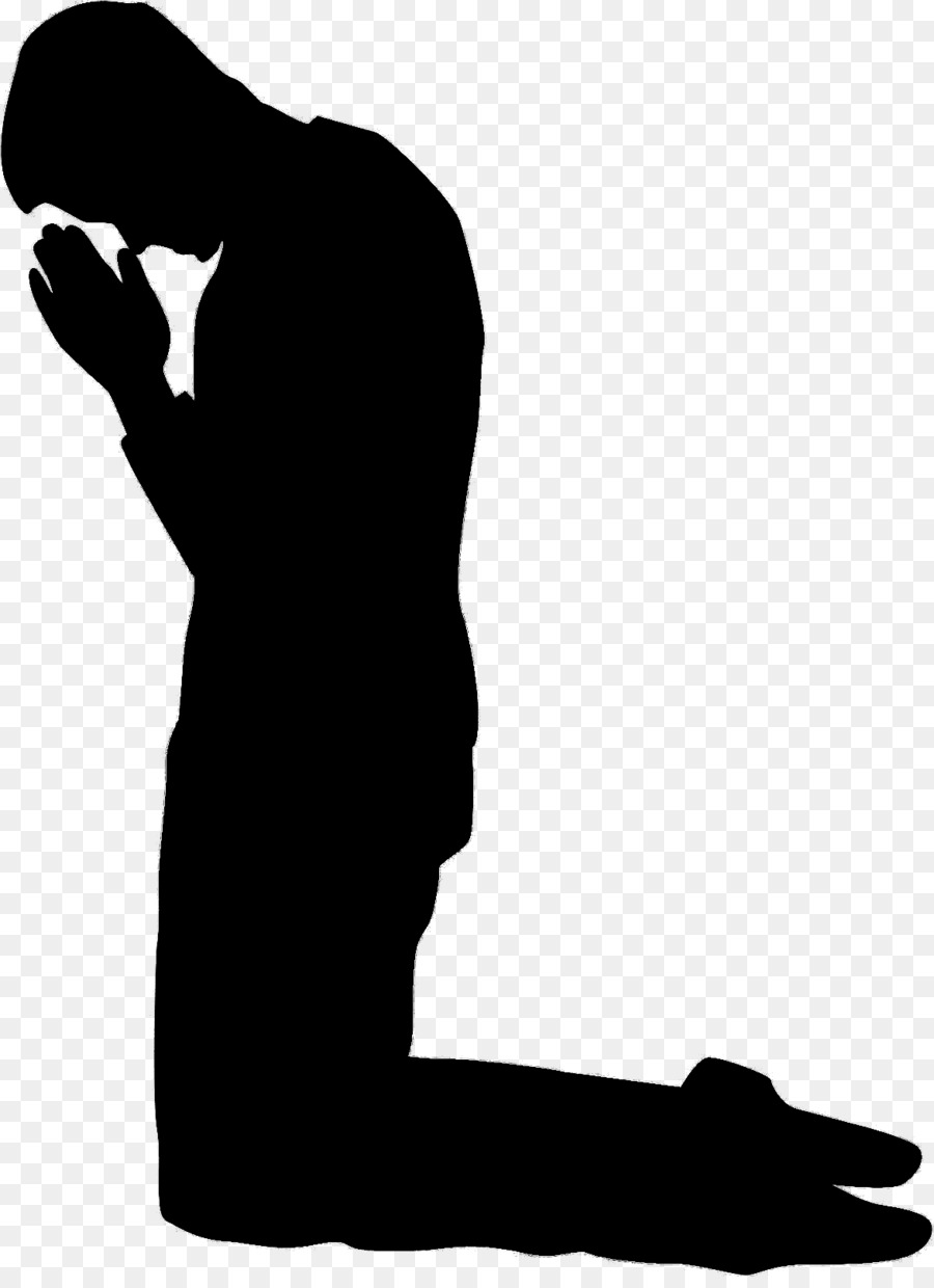 Clip art Prayer Vector graphics Image Silhouette -  png download - 1172*1600 - Free Transparent Prayer png Download.