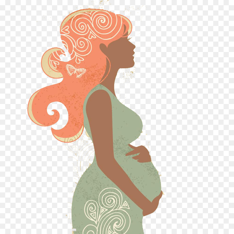 Roe v Wade Pregnancy Quotation Childbirth Woman - Illustration of pregnant women png download - 1000*1000 - Free Transparent  png Download.