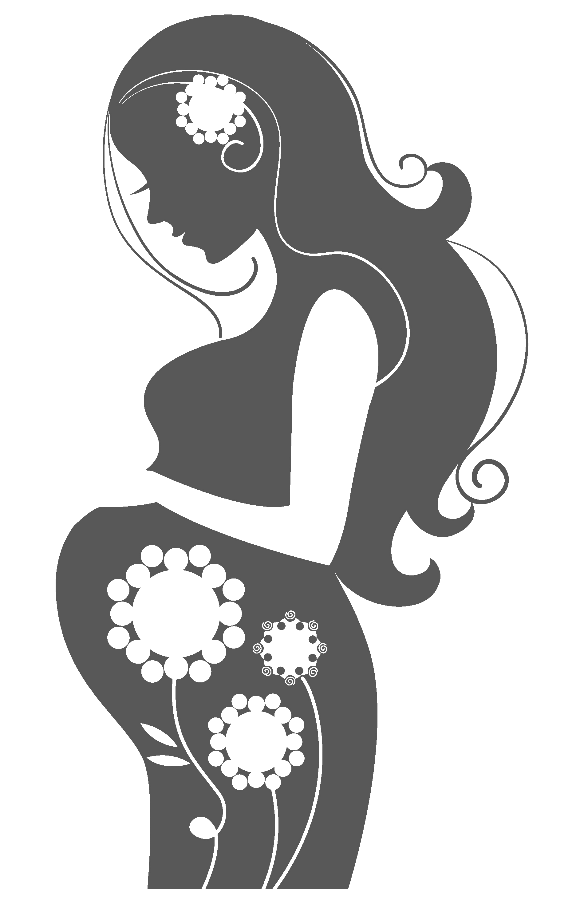 Pregnancy Silhouette Woman Clip art - pregnancy png download - 1900*