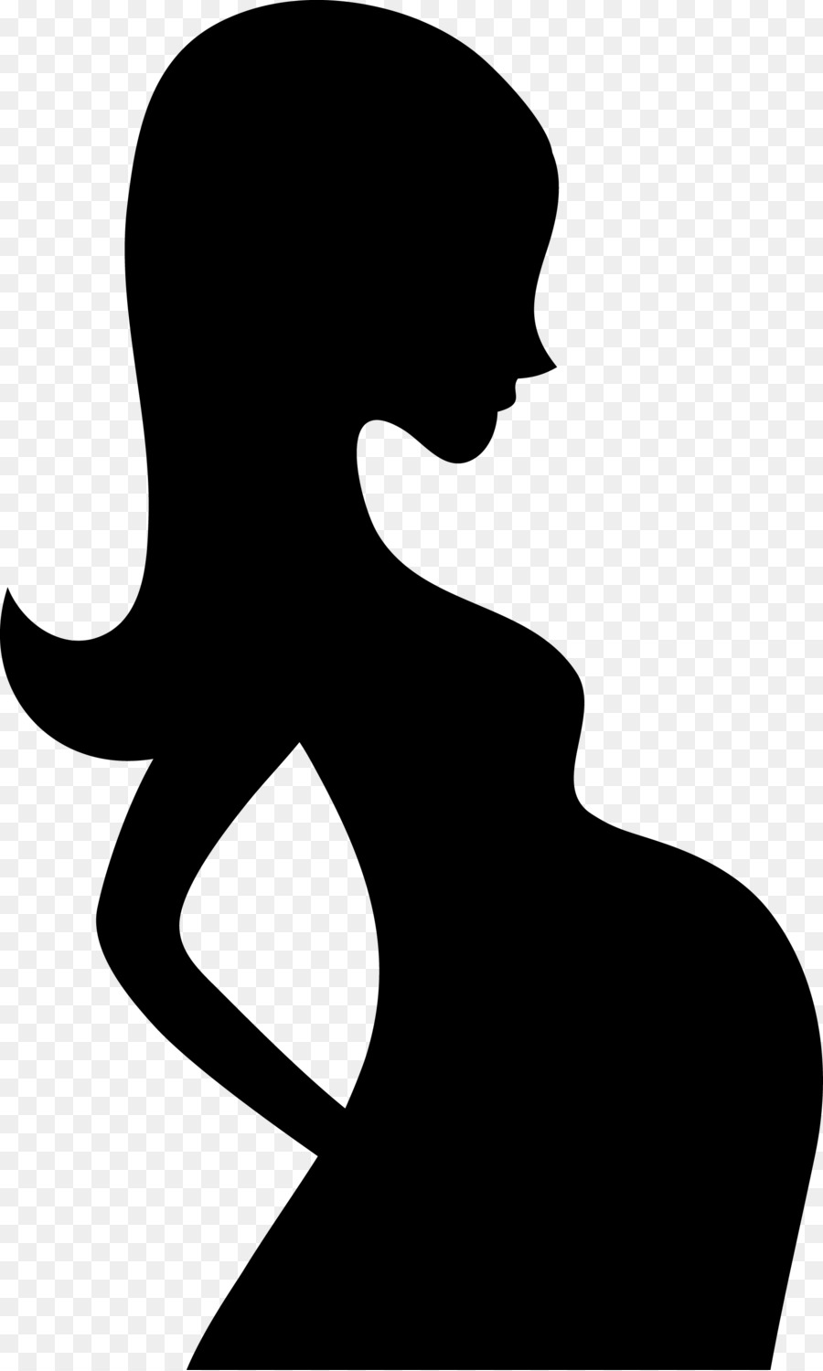Pregnancy Clip art - mother child silhouette png download - 1890*3147 - Free Transparent Pregnancy png Download.