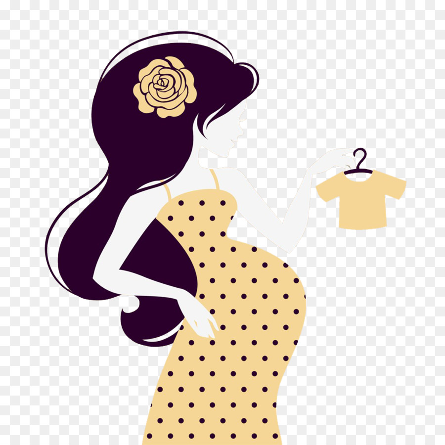 Woman Silhouette Pregnancy Illustration - Pregnant woman png download - 1024*1024 - Free Transparent Woman png Download.