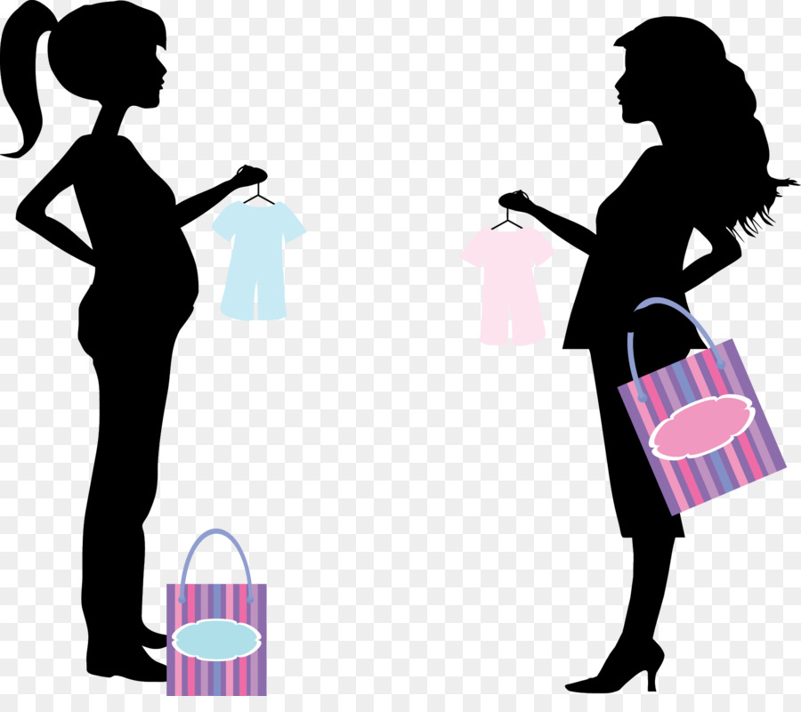 Pregnancy Woman Silhouette Clip art - Vector monster png download - 1822*1583 - Free Transparent  png Download.