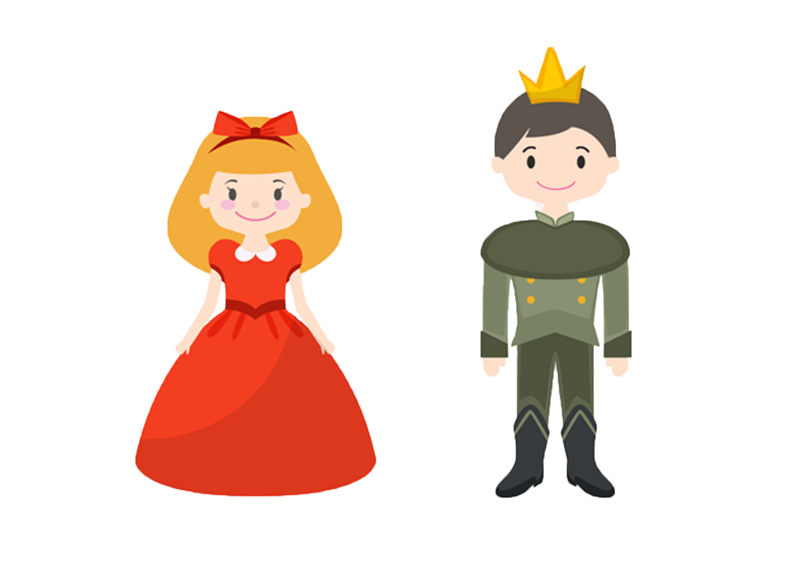 The Frog Prince Cartoon - Fairy tale prince and princess png download -  1619*1150 - Free Transparent Frog Prince png Download. - Clip Art Library