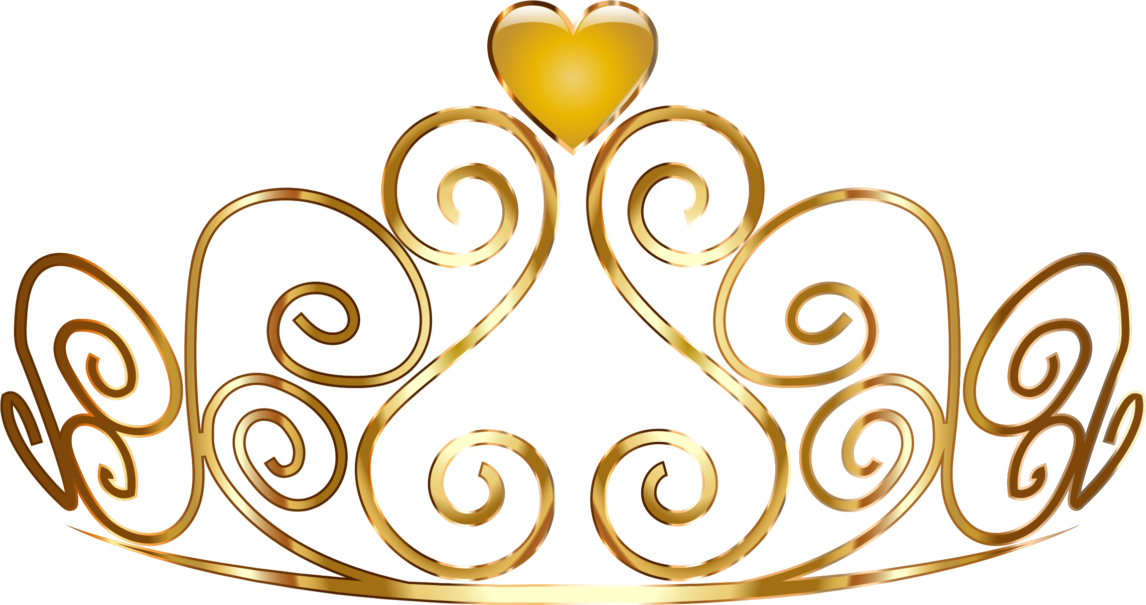 Crown Princess Gold Clip Art Crown Png Download 23001216 Free