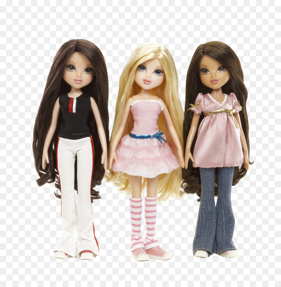 Momoko Doll Moxie Girlz Barbie Bratz - Three dolls png download - 1632*1657 - Free Transparent  png Download.