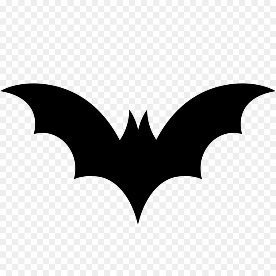 Bat Silhouette Stencil Clip art - cartoon bats png download - 1000*1000 - Free Transparent Bat png Download.