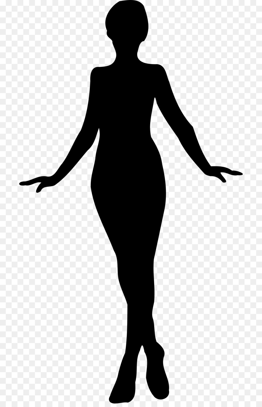 Clip art - Silhouette png download - 768*1388 - Free Transparent Woman png Download.