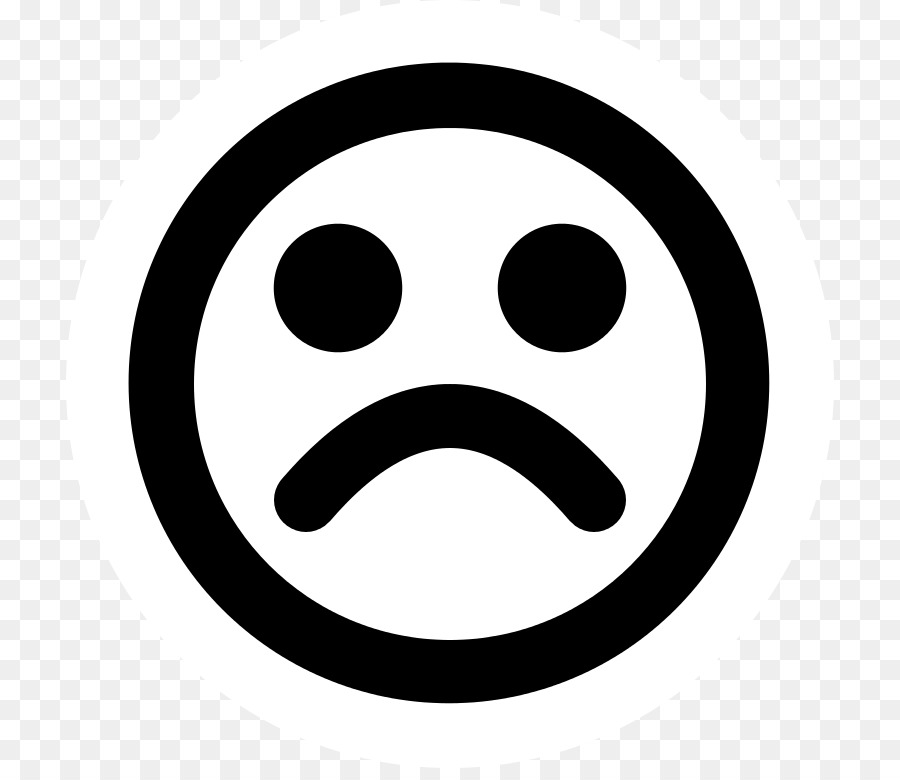 Public domain Copyright Free content Creative Commons license - Black And White Sad Face png download - 768*768 - Free Transparent Public Domain png Download.