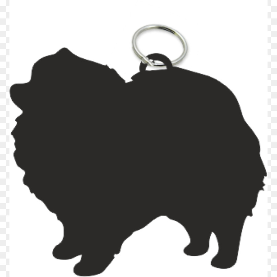 Pomeranian Akita German Spitz Klein Pug Toy dog - Silhouette png download - 1000*1000 - Free Transparent Pomeranian png Download.