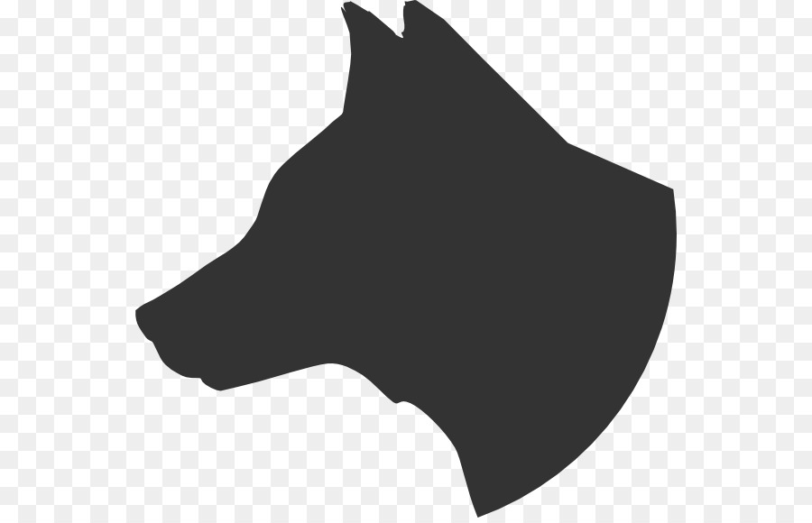 Pug Pomeranian Pointer Siberian Husky Puppy - Dog Head Silhouette png download - 600*574 - Free Transparent Pug png Download.