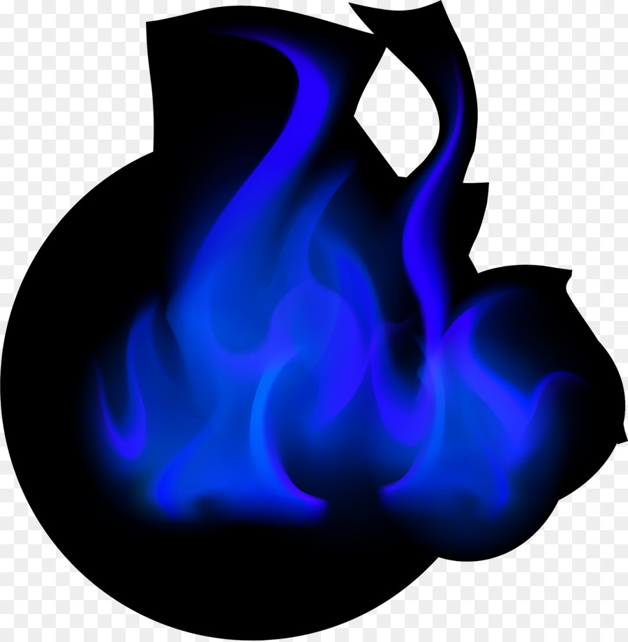 Flame Blue Combustion - Blue Fresh Flame Effect Element png download - 2501*2551 - Free Transparent Flame png Download.