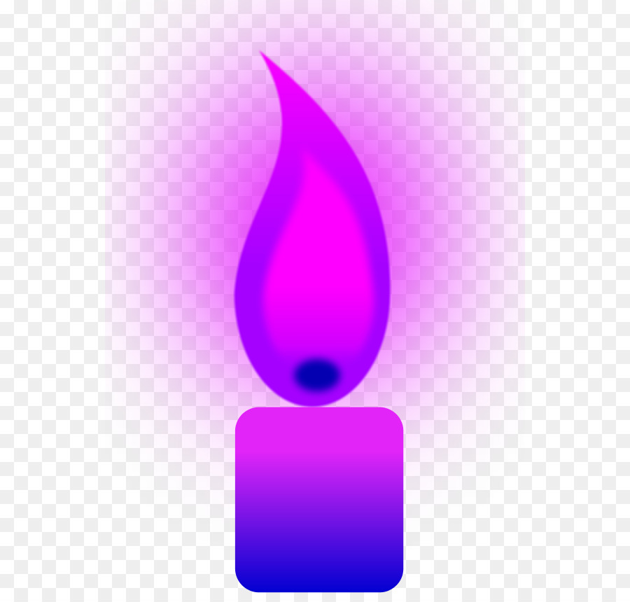 Purple Circle Font - Candle Flame Clipart png download - 600*847 - Free Transparent Purple png Download.
