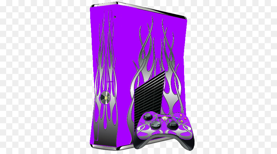 Xbox 360 S Xbox One Video Game Consoles - purple fire png download - 500*500 - Free Transparent Xbox 360 png Download.