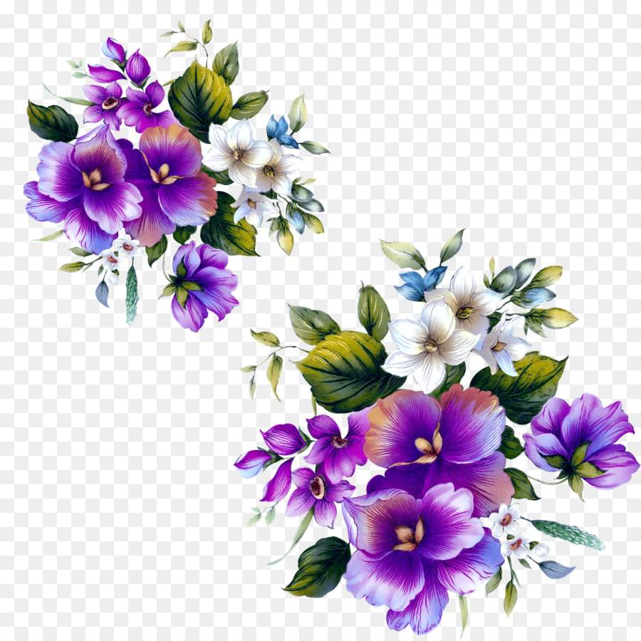 Floral design Flower Purple - Purple flowers decorative floral patterns png download - 1772*1772 - Free Transparent Floral Design png Download.