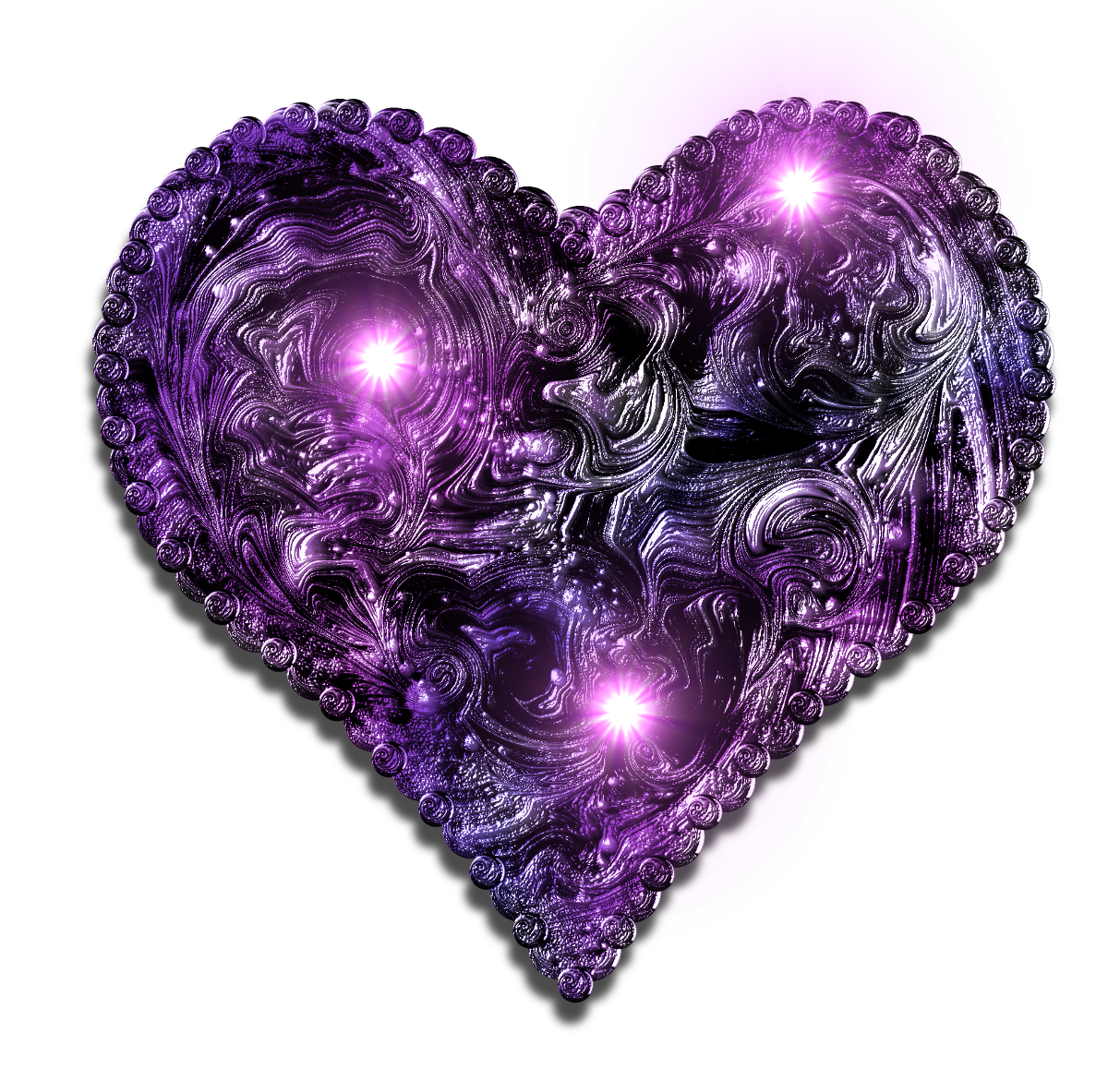 Purple Heart Desktop Wallpaper Lavender Purple Png Download 1200