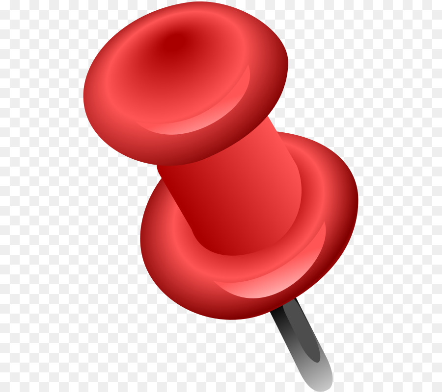 Drawing pin Free content Clip art - Red Push Pin png download - 566*800 - Free Transparent Drawing Pin png Download.