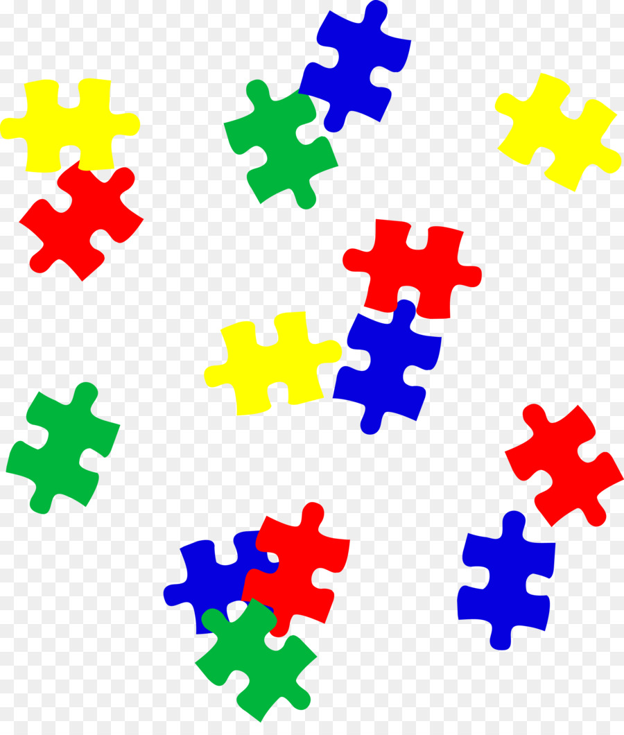 Jigsaw puzzle Autism Autistic Spectrum Disorders Clip art - Game Pieces Cliparts png download - 6247*7231 - Free Transparent Jigsaw Puzzle png Download.