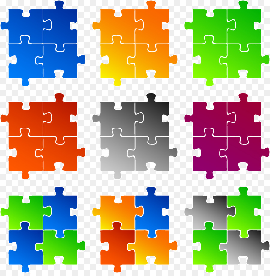 Jigsaw puzzle Euclidean vector Clip art - Colorful puzzle png download - 2248*2273 - Free Transparent Jigsaw Puzzle png Download.